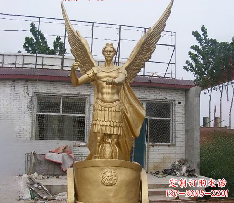 重庆阿波罗人物铜雕