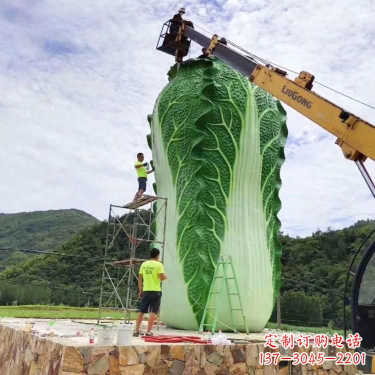 重庆白菜石雕凳给您的景观增添一份精致