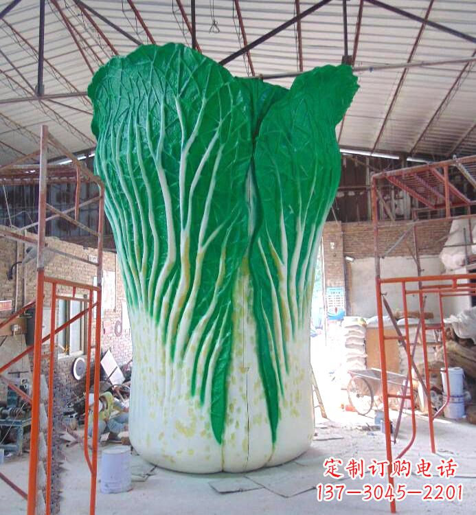 重庆白菜铜雕塑