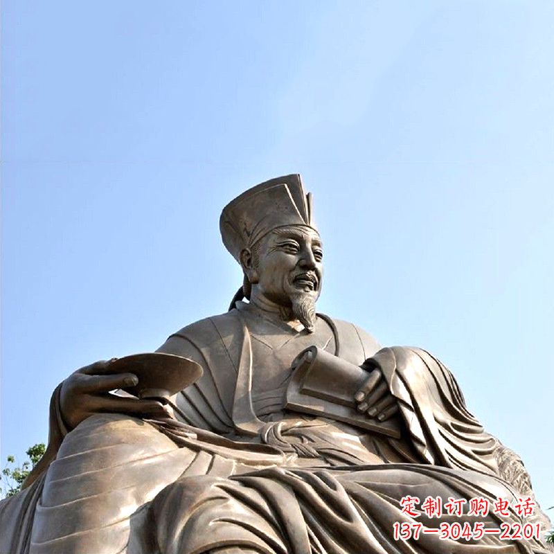 重庆欧阳修铜雕塑北宋文坛领袖的艺术精品