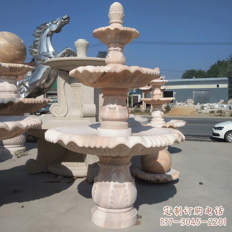 重庆四腿石雕喷泉