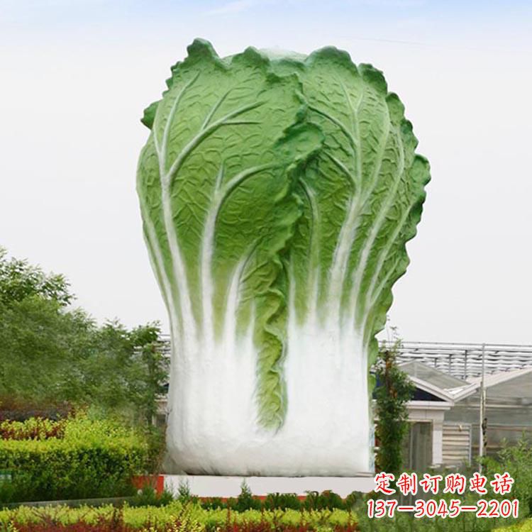重庆白菜雕塑极致精致的艺术装饰