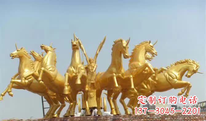重庆阿波罗战车铜雕