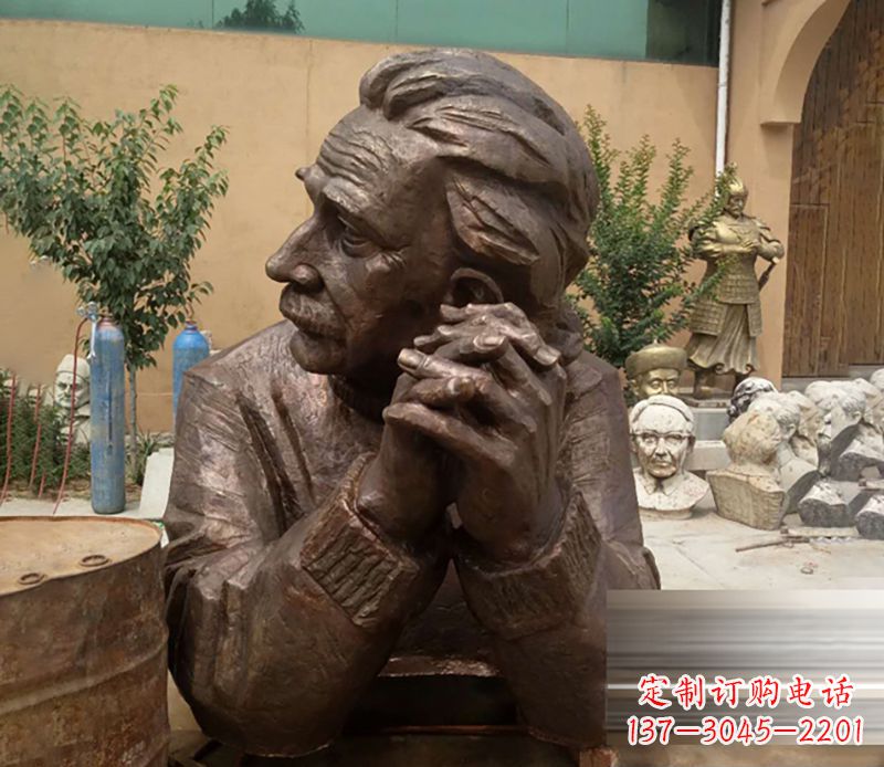 重庆爱因斯坦名人铜雕纪念品
