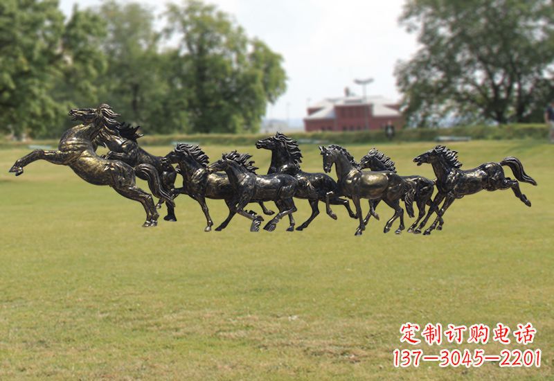 重庆马群铜雕经典珍藏