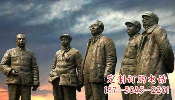 重庆伟人铜雕——记住历史中的英雄