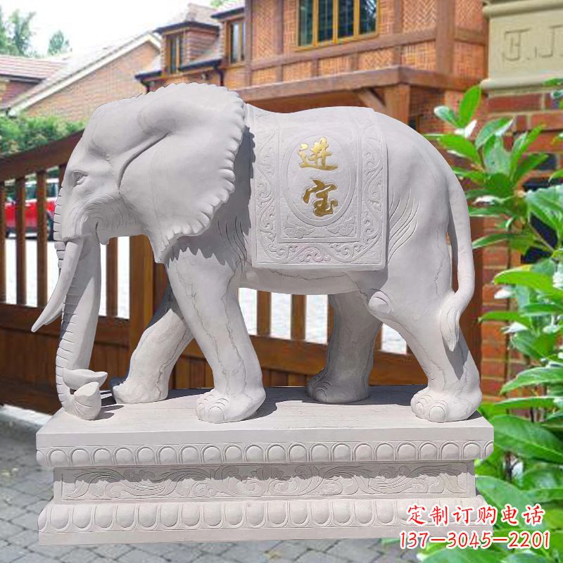 重庆雕刻大象精致的艺术品