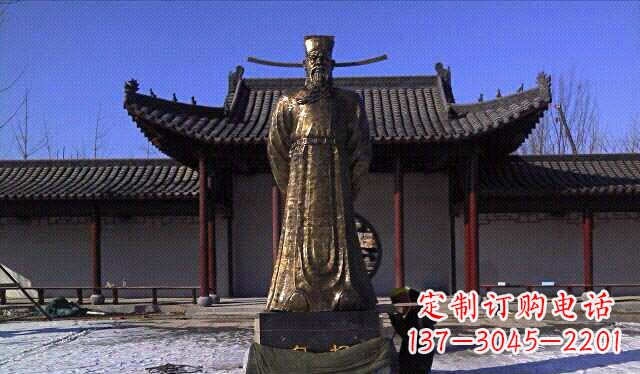 重庆包拯古代名人铜雕