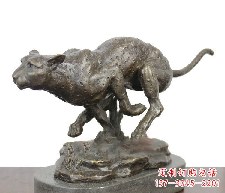 重庆豹之美——铜雕艺术