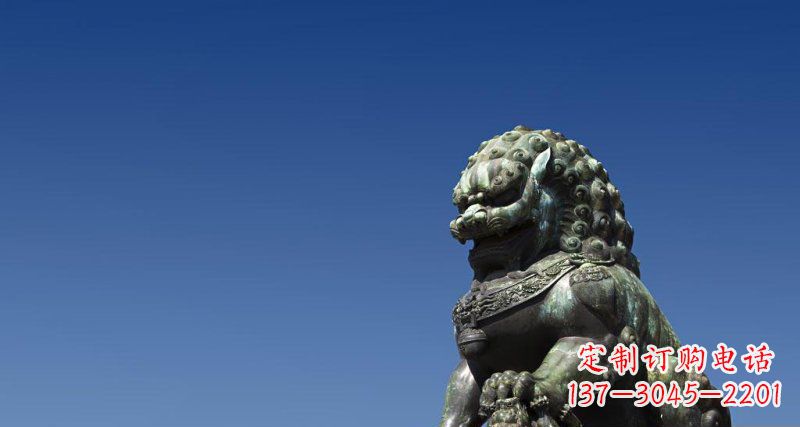 重庆北京青铜狮子