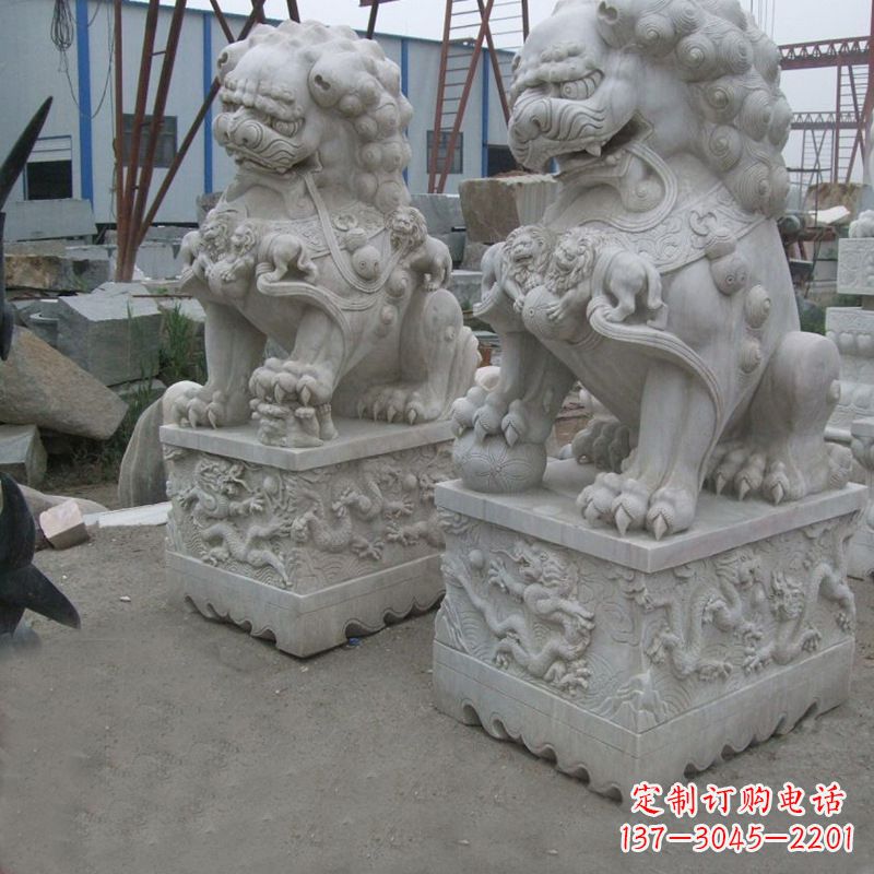 重庆新狮子雕塑,传承北京青铜文化
