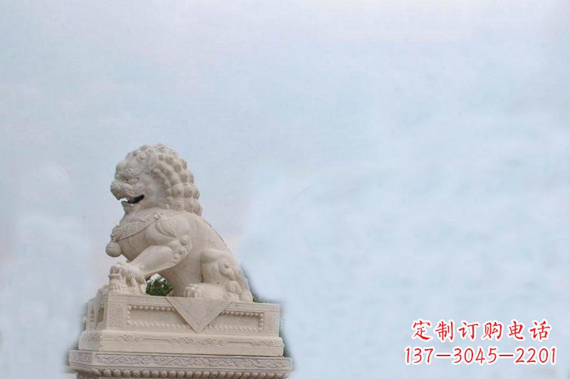 重庆北京狮石精美狮子雕塑