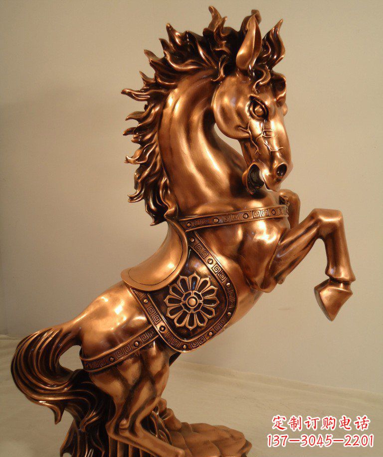 重庆精美的仿铜马雕塑