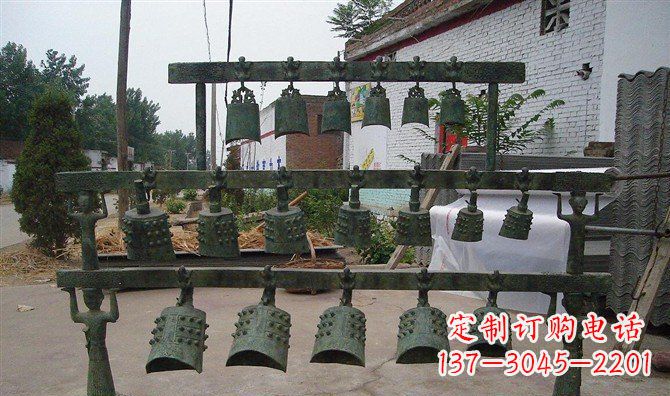 重庆编钟古铜雕仿古精美音乐器