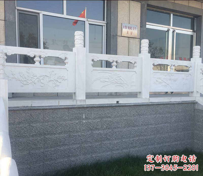 重庆经典汉白玉栏板
