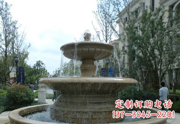 重庆精致喷泉,完美衬托您的别墅景观