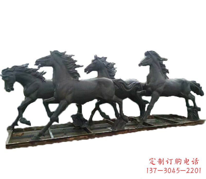 重庆铜质动物雕塑，为别墅景观增添美感