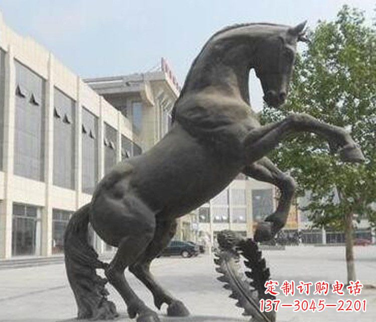 重庆精美铜马雕塑