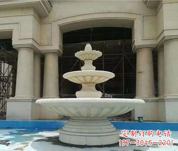 重庆精美多层喷泉石雕