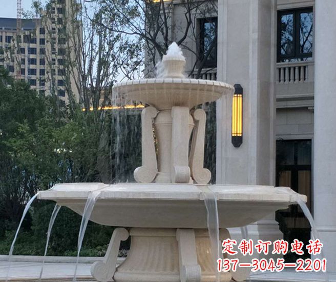 重庆精美玉石喷泉给家园带来恬静古朴