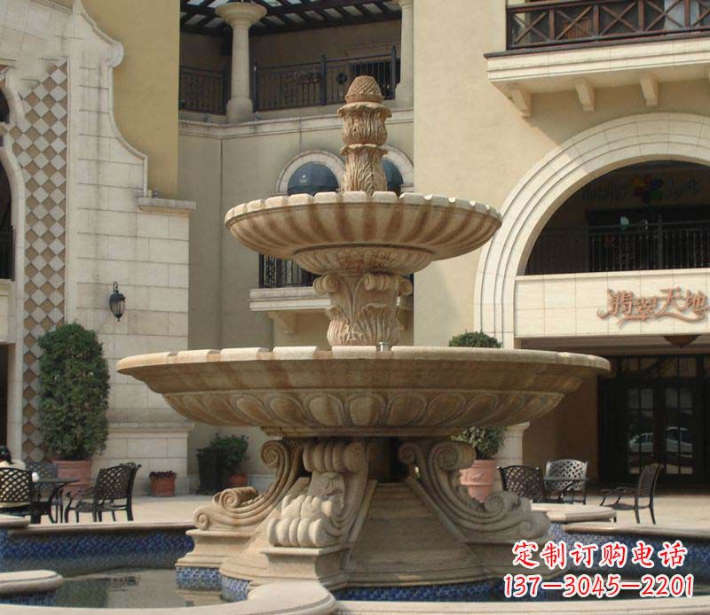 重庆大型喷泉雕塑精致的园林景观装饰