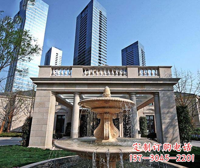 重庆喷泉石雕让你的别墅景观更加完美