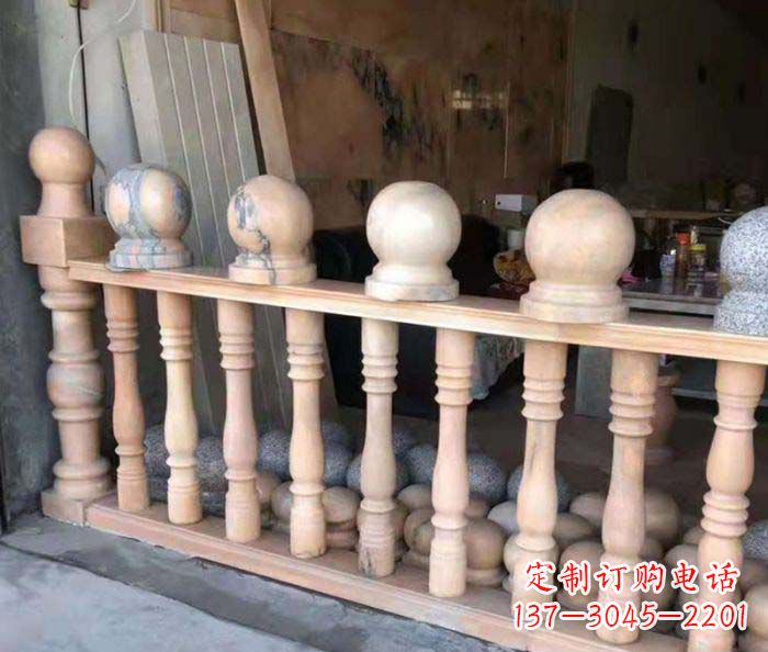 重庆新一代景观晚霞红石栏杆