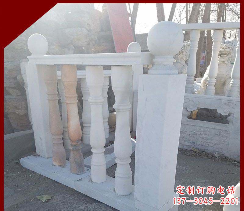 重庆精美石雕栏杆，点缀您的别墅