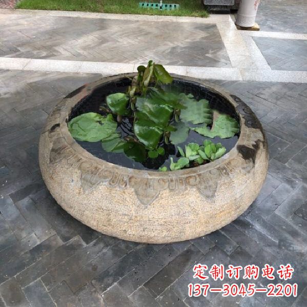 重庆经典古典仿古石雕鱼缸