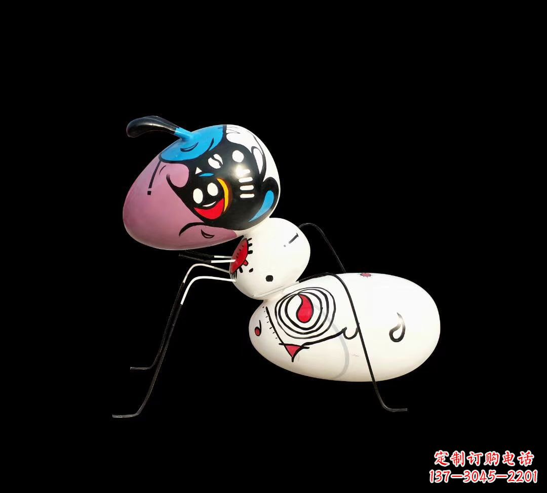 重庆精美玻璃钢蚂蚁雕塑