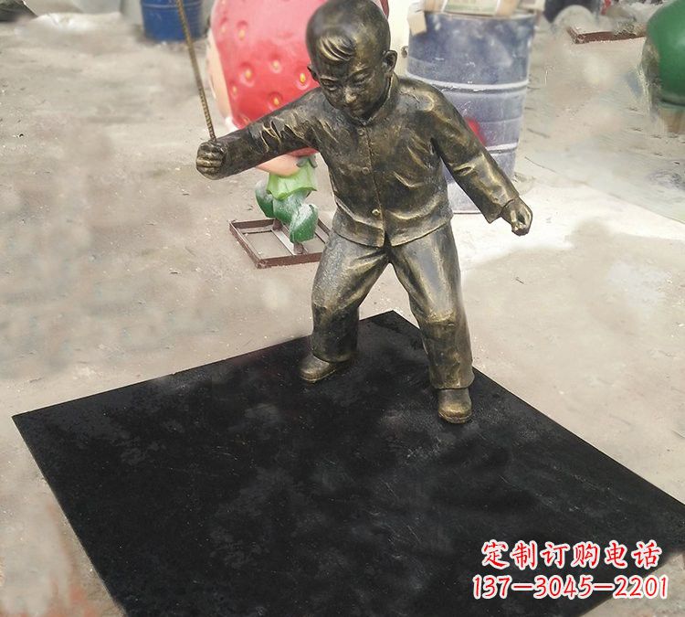 重庆玻璃钢陀螺雕塑