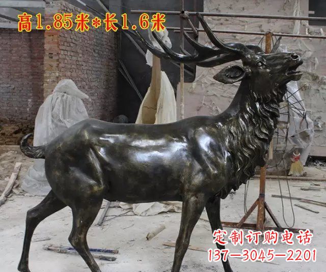 重庆玻璃钢仿铜动物雕塑精美绝伦