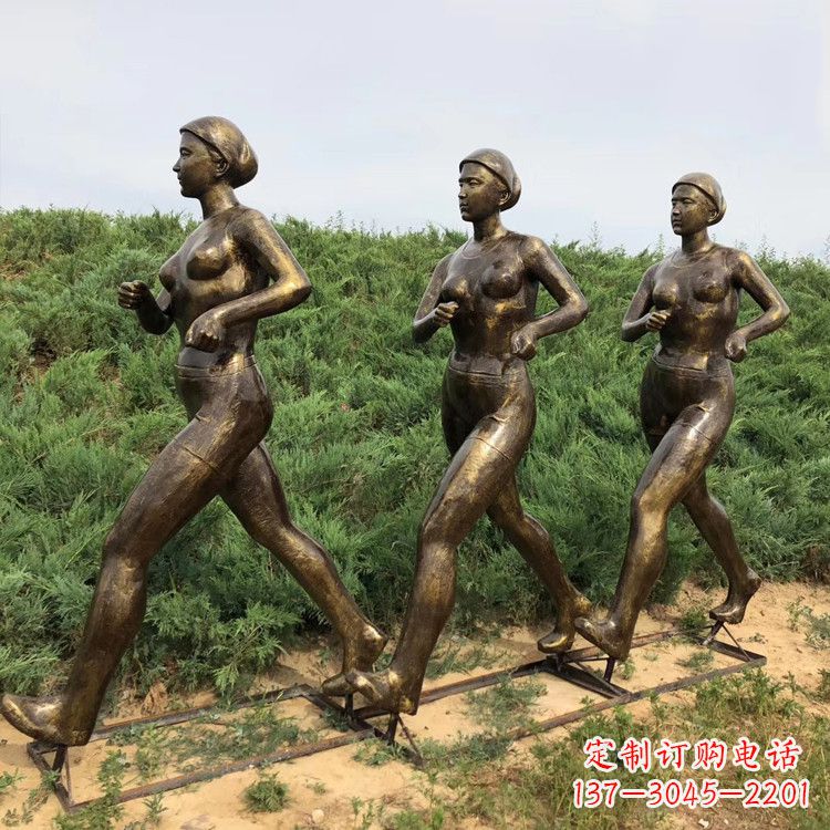 重庆玻璃钢仿铜女人雕塑精致细腻的艺术品