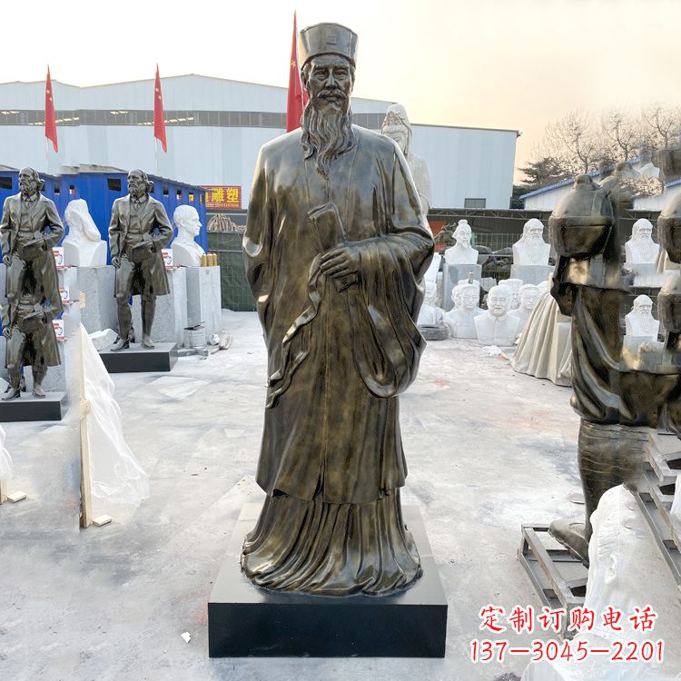 重庆玻璃钢仿铜苏轼苏东坡名人雕塑