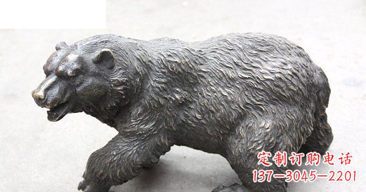 重庆以玻璃钢制作的北极熊雕塑
