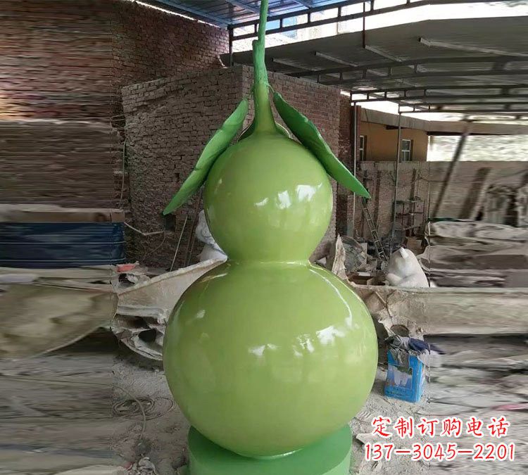 重庆玻璃钢葫芦雕塑——艺术中的精美之作
