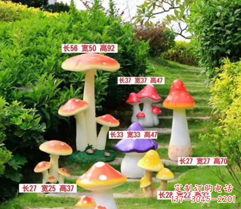 重庆玻璃钢蘑菇雕塑——描绘美丽景色