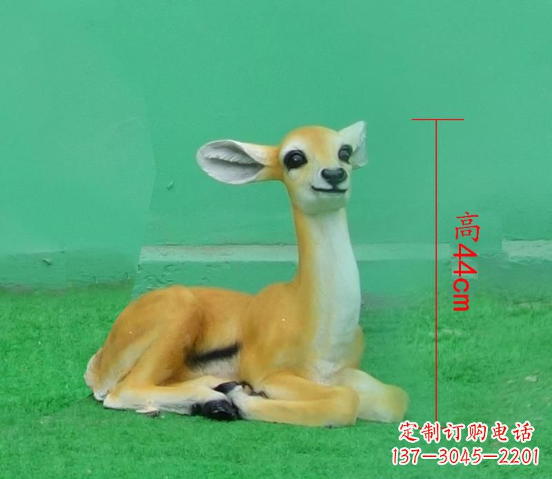 重庆玻璃钢制作的羚羊雕塑