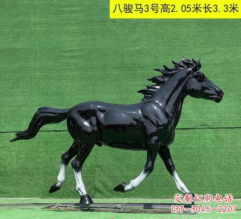 重庆玻璃钢马雕塑一种特殊的艺术品