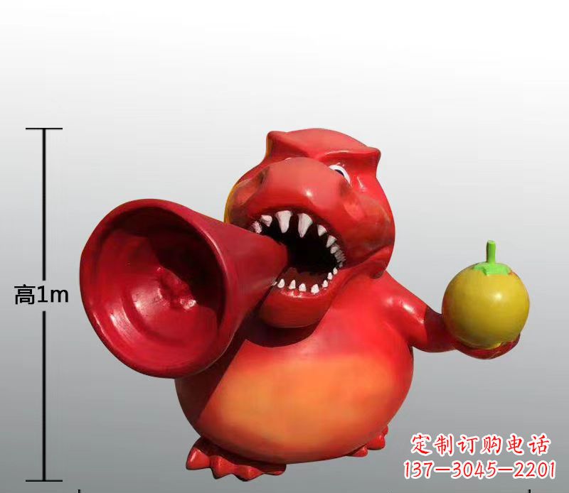 重庆玻璃钢卡通动物雕塑