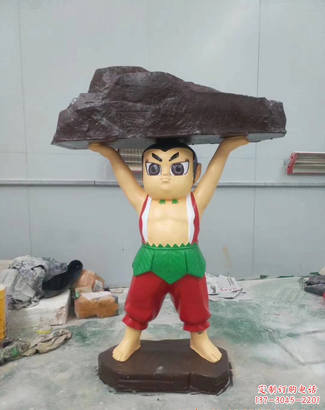 重庆玻璃钢葫芦娃雕塑精美绝伦