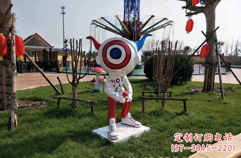 重庆玻璃钢卡通机器人——雕塑艺术的新灵感