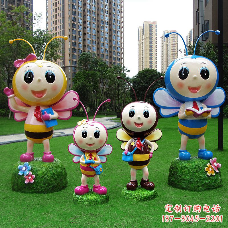 重庆玻璃钢制蜜蜂雕塑让你的家园拥有自然之美