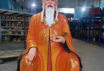 重庆玻璃钢彩绘佛像钟雕塑——精美宗教艺术装饰
