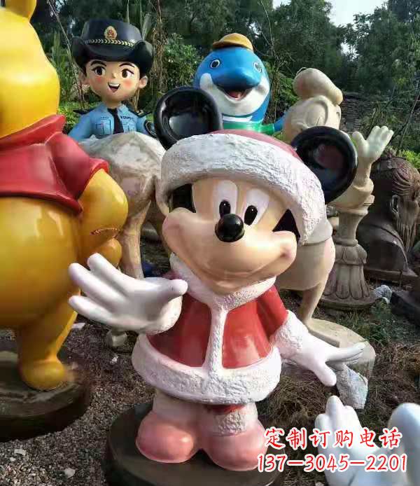 重庆玻璃钢制米老鼠雕塑