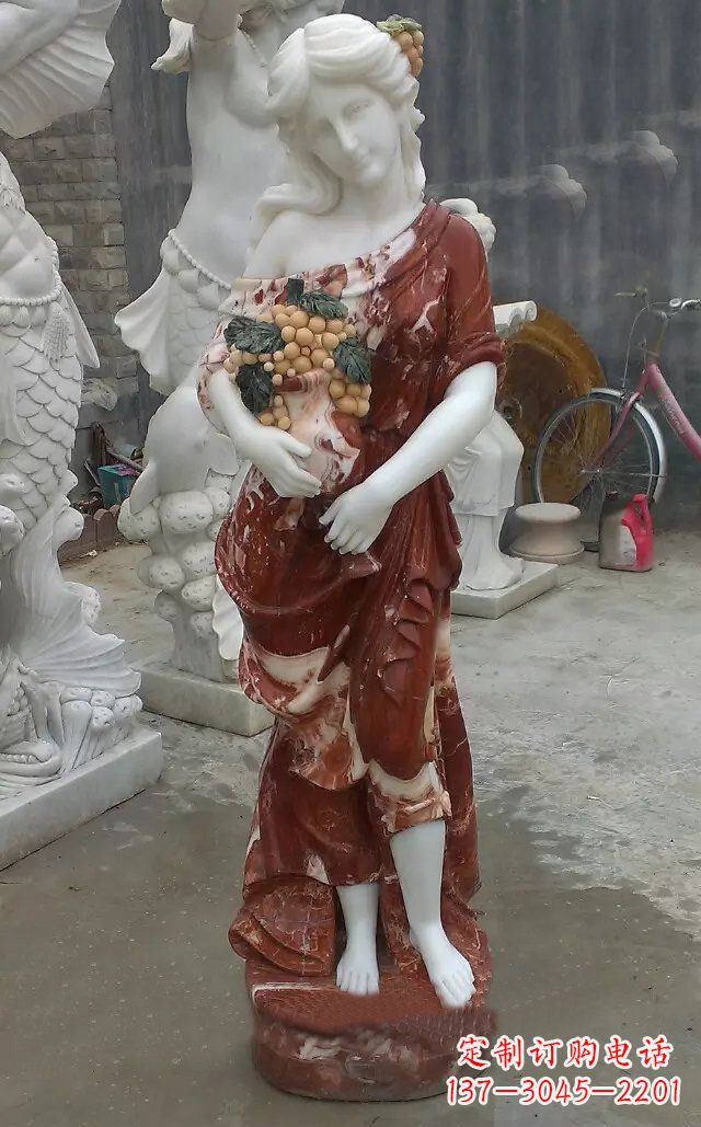 重庆玻璃钢女人公园人物雕塑