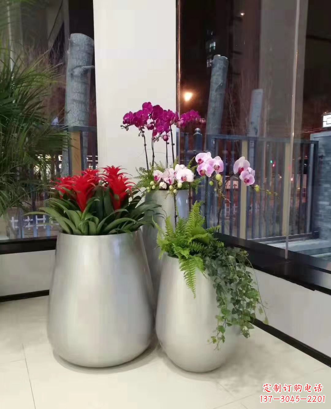 重庆玻璃钢花盆雕塑艺术之美