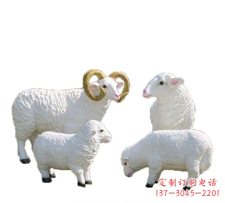 重庆玻璃钢山羊雕塑——传承藏区特色文化