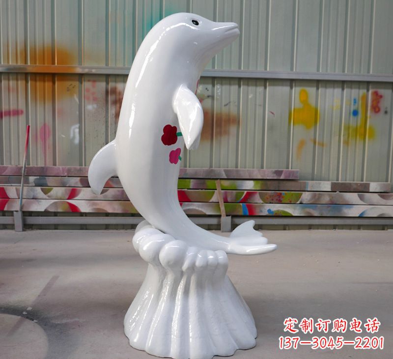 重庆海豚的魅力玻璃钢海豚雕塑
