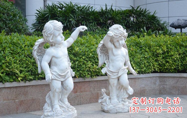 重庆玻璃钢天使雕塑精美绝伦